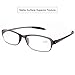 DOOViC 4 Pack Computer Reading Glasses Blue Light Blocking Anti Eyestrain Flexible Lightweight Readers for Women Men 2.0 Strength