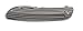 CRKT Swindle EDC Folding Pocket Knife: Gentleman Everyday Carry, Satin Blade, IKBS Ball Bearing Pivot, Liner Lock, Grooved Handle, Tensioned Pocket Clip K241XXP, One Size
