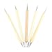 Queentools 20pcs Nail Art Tools/Brushes Dotting Pens Marbling Detailing Painting Striping Tools for Nail Art & Facial Detailed Painting with Roll-Up Pouch