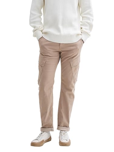 TOM TAILOR Herren Thermolite® Tapered Cargo Hose, 13626 - Parasol Brown, S