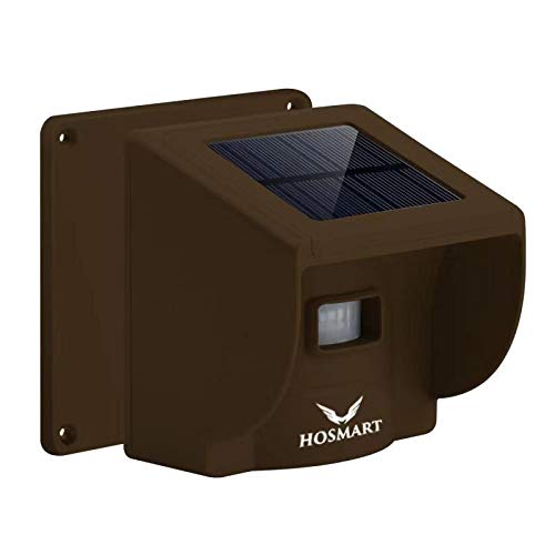 Supplemental 1/4 Mile Hosmart Driveway Alarm Solar Sensor (1 Sensor only Coffee)