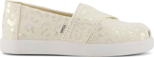 TOMS Mädchen Alpargata Classic, Natur, 9 UK Child EU