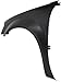 Crash Parts Plus Front Driver Side Primed Fender Replacement for 2008-2010 Dodge Avenger