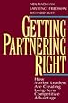 Getting Partnering Right