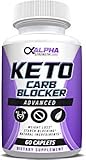 Keto Carb Blocker Weight Loss - Supplements for Women & Men - Diet Pills to Burn Fat Fast - All-Natural Ingredients - 60 Caplets