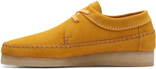 Amazon.com | Clarks Men's Weaver GTX Loafers, Maple Suede, Tan