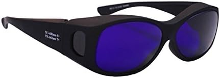 Dye Diode and HeNe Ruby Laser Filter Safety Glasses - Model 33