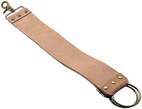 Leather and Canvas Sharpening Shaving Strop for Barber Hair Removal Straight Razor