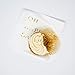 Sunshine Supply Gold Cocktail Napkins - 3-Ply Paper Party Napkins for Wedding Reception, Baby Shower, Bridal Shower, 5 Inch Gold Napkins (Oh Happy Day and Confetti Dots Set)