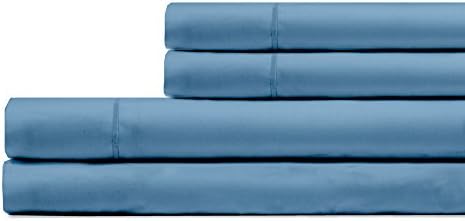 Grayson Home Luxury Bed Sheets Set - 300 Thread 100% Cotton Egyptian Like Quality - Full, Coastal Blue