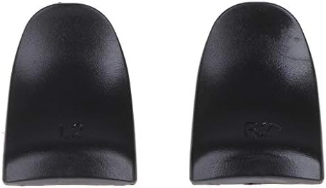 Lagand 1 Pair Extended Trigger L2 R2 Touch Grip Extender Button Cover Game Accessories for Sony PlayStation PS 4 Controller