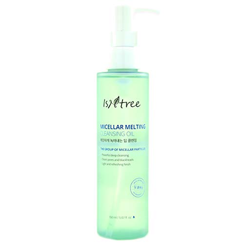 ISNTREE Micellar Melting Cleansing Oil - 150 ml / 5.07 fl.oz. | Powerful deep cleansing, Clears pores and blackheads, Light and refreshing finish |