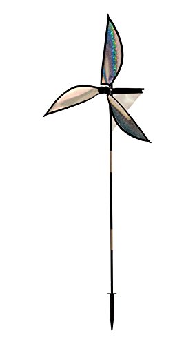 In the Breeze Silver Sparkle Wind Generator