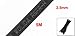uxcell 2.5mm Dia. Black Heat Shrinkable Tube Shrink Tubing 5M 16.4Ft