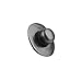 100 Sets Rivets Fasteners Studs Button Sewing Jeans (Gun Black)