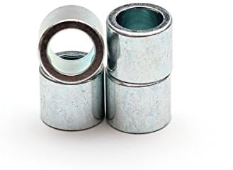 Bearing Spacers set 4 pack from KBS for Skateboard, Casterboard, Inline, Longboard, aircraft aluminum, good value, cheap, best (8 x10MM)