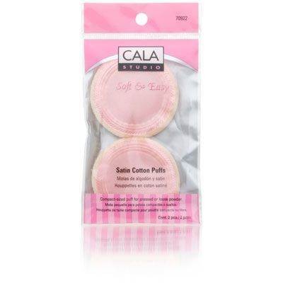 Cala Studio Soft & Easy Satin Cotton Puffs Model No. 70922 - 2 Pieces