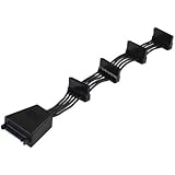 Silverstone Tek Four-in-One SATA Power Connectors with Power Stabilizing Capacitors (CP06)