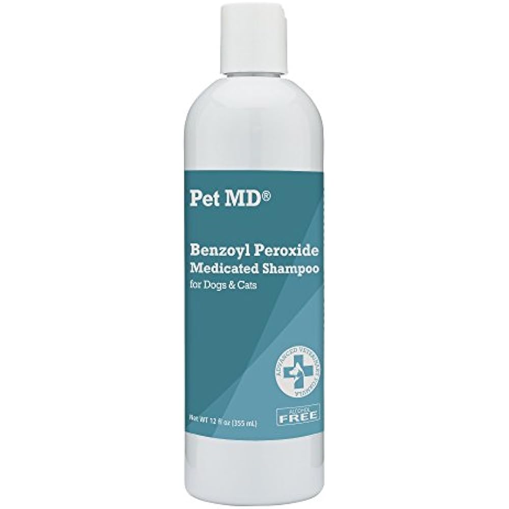 Benzoyl Peroxide Medicated Shampoo For Dogs And Cats Effective