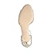 XYD Ballroom Dance Shoes Wedding Sandals Pumps with Rhinestones Ankle Strap Peep Toe Heels for Women