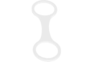 Premium Silicones Snorkels Clip with Rotatable Secure Attachments for Snorkels Straps and Ovals Breathing Tube Diving Clip