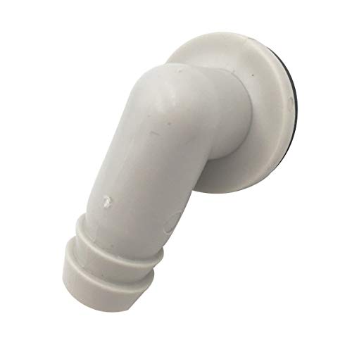 Air Jade Air Conditioner AC Drain Hose Connector Elbow Fitting with Rubber Ring for Mini-Split Units and Window AC Unit 3/5 Inch(15mm)