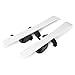 Odoland Kid's Beginner Snow Skis and Poles, Low-Resistant Ski Boards for Age 4 and Under, Lightweight, Sturdy and Safe, Blue