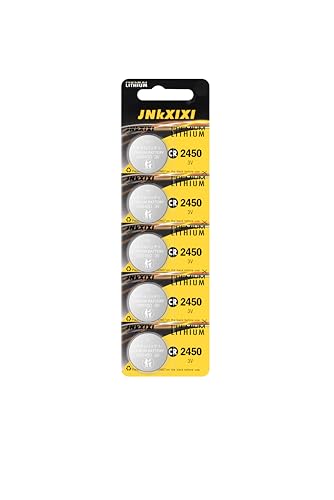JNKXIXI 50 Pack CR2450 Battery Lithium Li-ion 600mAh CR 2450 3V Batteries