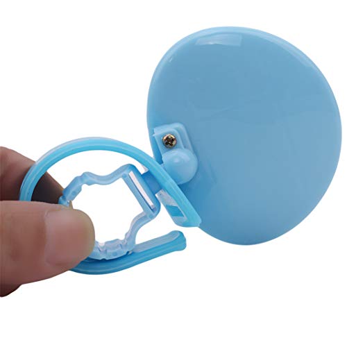 YouCY Bicycle Rearview Mirror Rotatable 360 Degree Handlebar Rearview Mirror Adjustable Handlebar Rear View Mirrors for Bicycle Mountain Road Bike,Blue