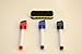 Magnetic Refrigerator Board Dry Erase Calendar - Fridge Monthly Whiteboard Organizer 16''x12'' & 3 Colored Magnetic Markers & 1 Magnetic Eraser, Useful Smart Planner