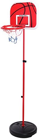 Best Mini Portable Adjustable Basketball Hoop Set with Height Range 1.5ft - 5.5ft, Suited for Indoor and Outdoor, that is good for toddlers, teenagers and kids of all ages