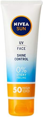 nivea sun face shine control