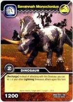 Dinosaur King TCG Alpha Dinosaurs Attack - "Savannah Monoclonius" DKAA-20/100 (Common)