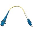 1FT LC To SC Fiber Optic Adapter Cable - Multimode 62.5/125 Duplex Connector Converter