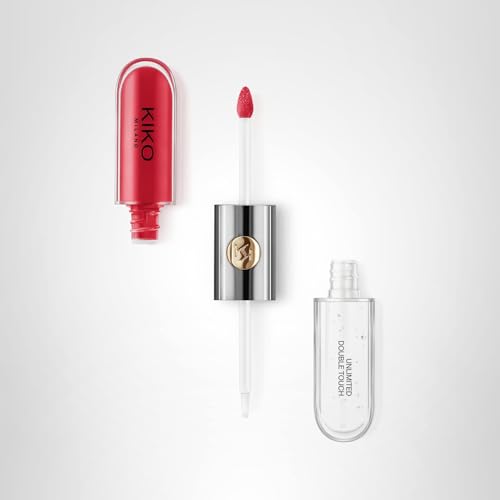 KIKO Milano Unlimited Double Touch 109 | Liquid Lipstick With A Bright Finish In A Two-step Application.Lasts Up To 12 Hours*. No-transfer base Colour.