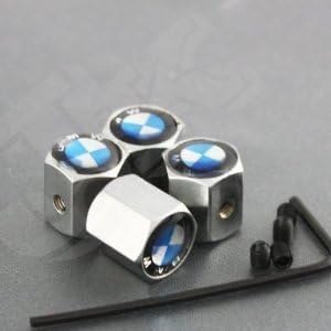BMW Anti theft Chrome Tire Valve Caps
