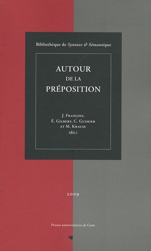 Autour de la préposition
