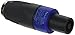 Hosa NA4LJX Neutrik Speaker Adaptor, 1/4 in TS to speakON
