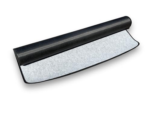 Tappeto ignifugo per camino e stufa, protezione pavimento in tela di vetro, non si scioglie, non brucia, lavabile | Conservazione rapida | Dimensioni 80 x 120 cm | Kibros TapCHE