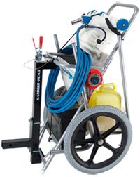 pool hammerhead vacuum cleaning service cleaner cart hammer maintenance swimming head