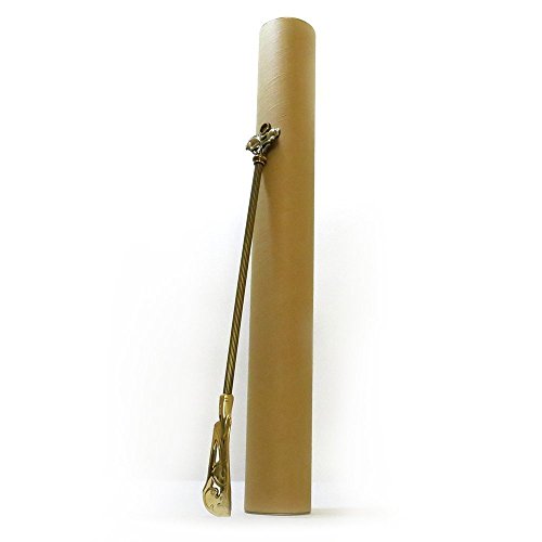 Decorative Extra Long Brass Shoehorn "Scythian Horse"