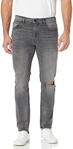 Axl Skinny (Zipfly) Denim, Grays, 29 
