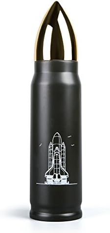 Averlly 15oz Bullet Double Wall Vacuum Insulated Stainless Steel Water Bottle Thermos Cup (ArmyGreen)