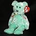 1 X TY Beanie Baby - SHERBET the Bear (Green Version)