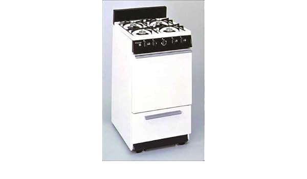 Amazon Com Magic Chef Gas 20 In Free Standing Range White