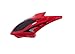 Red Full Replacement Parts Set for Syma S107 RC Helicopter,Syma Head Cover S107G-01,Syma Main Blades S107G-02,Syma Tail Decorations S107G-03,Syma Connect Buckle x2 S107g-04,Syma Balance Bar S107G-05