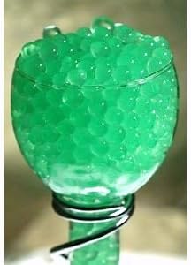 HUGE 1 Pound JellyBeadZ Brand Water Gel - 16 Ounce. Heat Sealed Bag- Grass Green