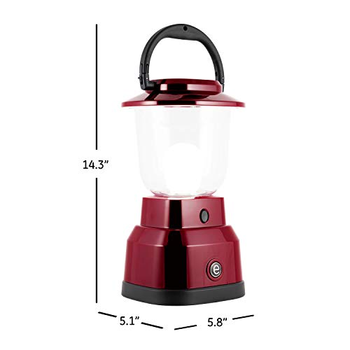 Enbrighten LED Camping Lantern, Battery Powered, USB Charging, 800 Lumens, 200 Hour Runtime