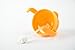 ZoLi BOT Straw Sippy Cup - Orange 6 oz