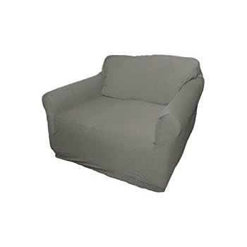 Image Of Perfect Fit Relaxed Fit Cotton Duck Furniture Slipcover
